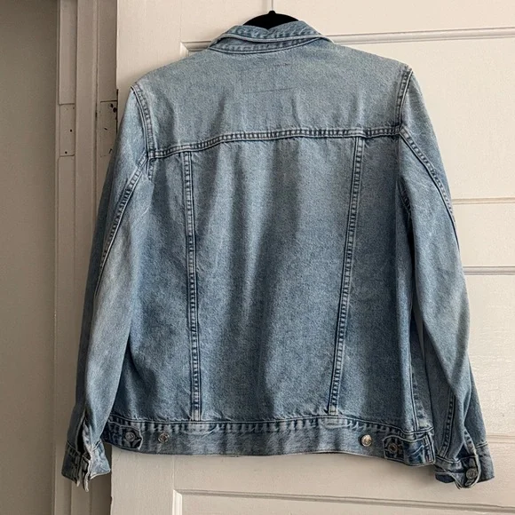 H&M Light Blue Denim Jean Jacket - Picture 5 of 5